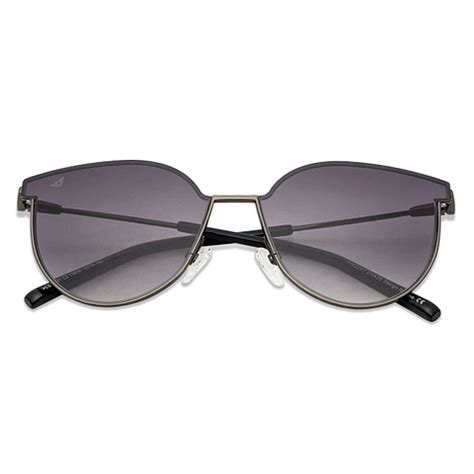 Shop online for Gunmetal Black Grey Gradient Full Rim Cat s Eye Vincent ...