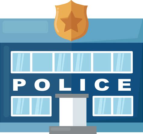 Police Building Clip Art 11 Police Department Building High Res