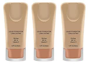 Buy SWIPA Liquid Foundation with SPF 15, 30ml pack of-3 Online at Low ...