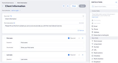 Image result for Wix Database Fields Tutorial