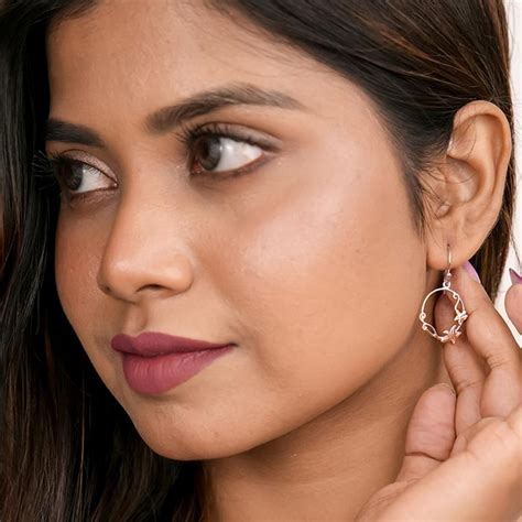 Buy 18k Two Tone Silver Jewellery Online - Silberry