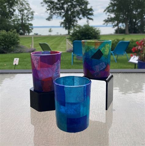 August Art Activity Day - Decoupage Candle Votive Take Home Kits, 165 N ...