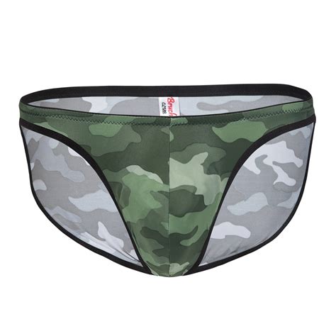 Printed Nylon Men Bikini Briefs – Bruchiclub