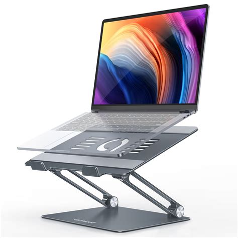 Lamicall Laptop Stand Riser Portable - Foldable Height Adjustable ...