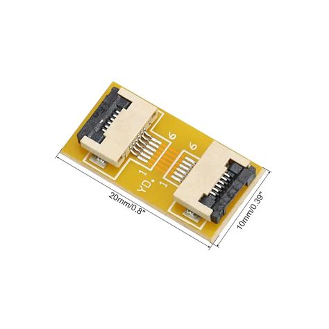 MECCANIXITY FFC FPC 6 Pin 0.5mm Pitch PCB Extension India | Ubuy