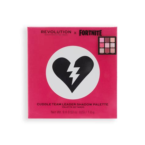 Makeup Revolution X Fortnite Cuddle Team Leader 9 Pan Shadow Palette 4 ...