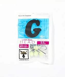 Jackall Jighead Good Meal Head 3.5 Grams Glow (1982) : Amazon.in ...