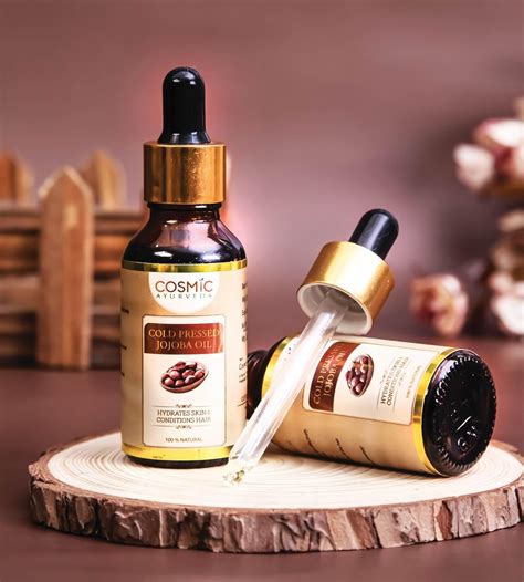 Buy Cosmic Ayurveda Cold Pressed Jojoba Oil | Pure, Natural & Unrefined ...