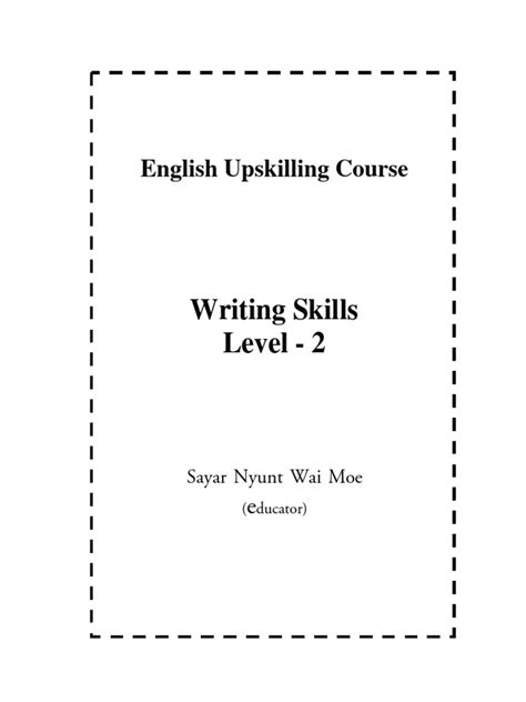 Image result for Level 2 English Written Text