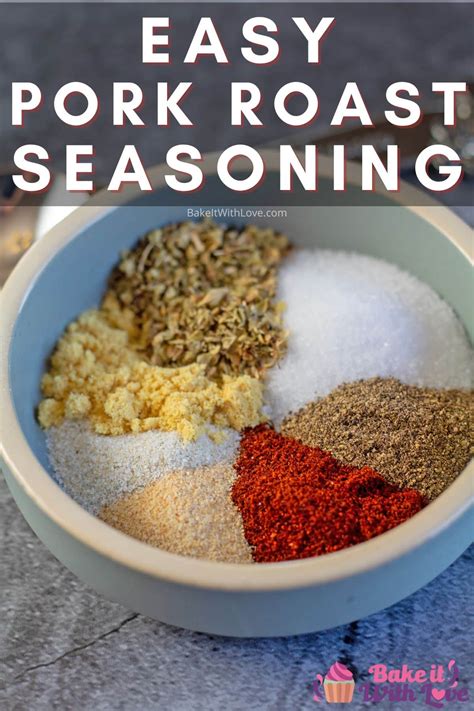 Pork Roast Seasoning