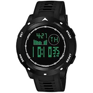 Buy Shocknshop Silicone Led Digital Sports Alarm, Stopwatch, Count Down ...