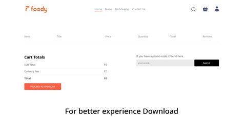 Foody – Online Food Ordering Web App | Nitish Jangra