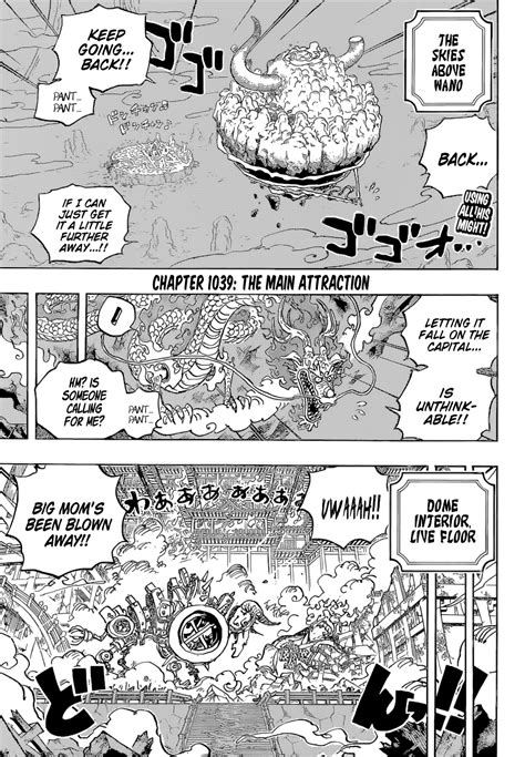 One Piece Chapter 1039 - Manga Online
