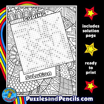 Image result for Computer Coding Word Search