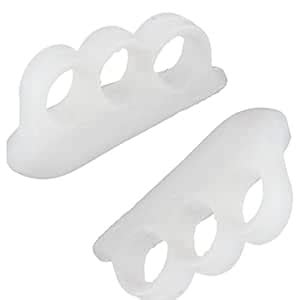 Buy Gugzy® Silicone Gel Toe Separators Stretchers alignment fingers ...