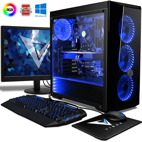 Buy Vibox Gaming PC Bundle - i5 CPU, RTX 2070, 16GB RAM, 120GB SSD, 2TB ...
