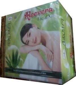 Super Aroma Alovera Facial Kit (5 in 1), Suitable for Rejuvenation ...