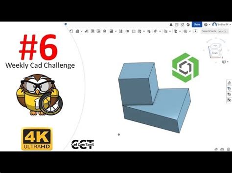 Weekly Cad Challenge 6 PTC Onshap