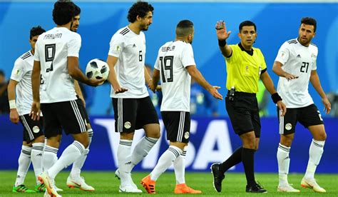 Egypt to file complaint against referee after Russia defeat- The Week