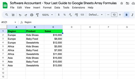Image result for JavaScript Google Sheets Array Field Names