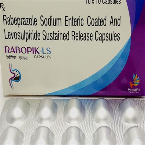 Robopik LS - Rabeprazole Sodium (Enteric Coated) & Levosulpiride ...