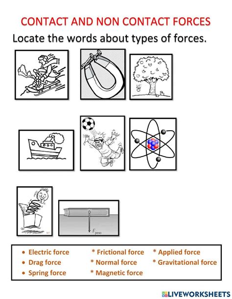 Image result for Types of Forces Lesson