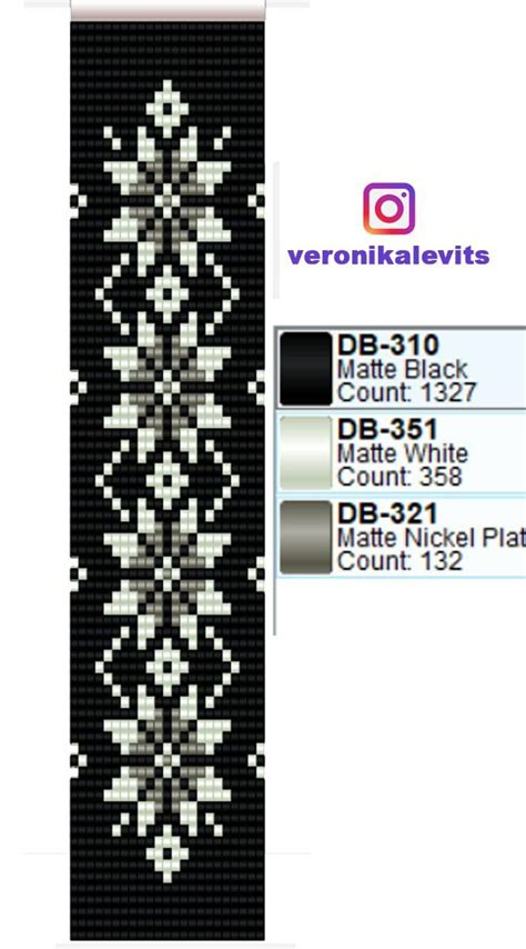 Image result for Simple Bead Loom Flower Patterns