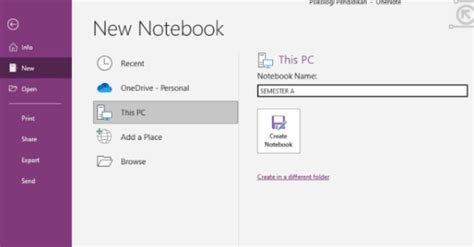 Image result for Tutorial OneNote Laptop Gampang