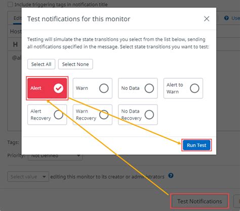 Image result for How to Set Alert Notification in Datadog