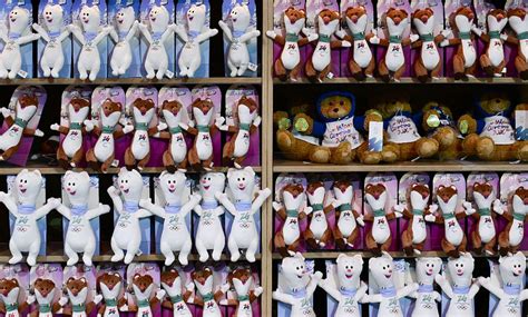 Stuffed toys of Olympics mascots Milo and Tina are hottest collectibles ...
