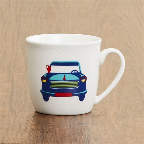 Buy Raisa Retro Printed Coffee Mug - 250 ml from Home Centre at just ...