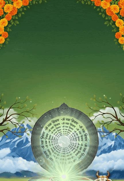 Mahashivratri Rudrabhishek Puja Invitation card maker FREE