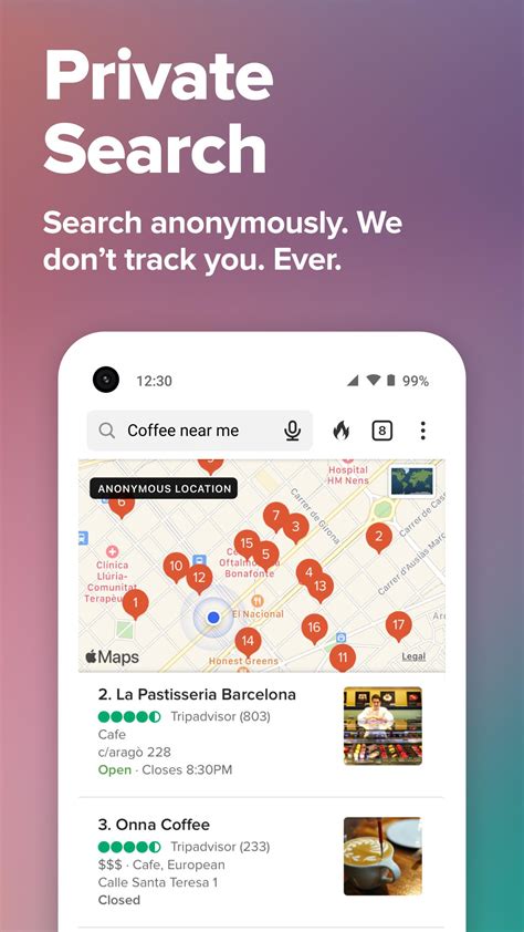 DuckDuckGo Android 的图像结果
