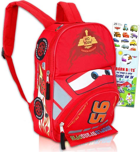 Amazon.com | Disney Cars Mini Backpack for Kids Boys ~ Premium 12 ...