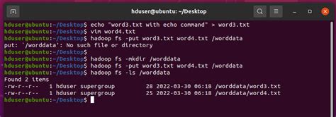 Hadoop/HDFS Commands : Online Learning Center