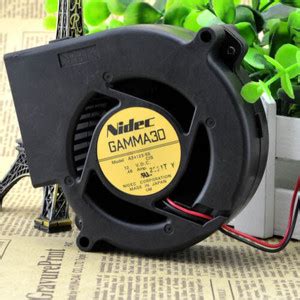 Electronic Spices Nidec A34123-55 12V 0.46A 9733 9CM 2-wire turbo ...