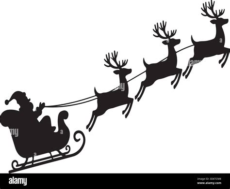 White reindeer night Stock Vector Images - Alamy