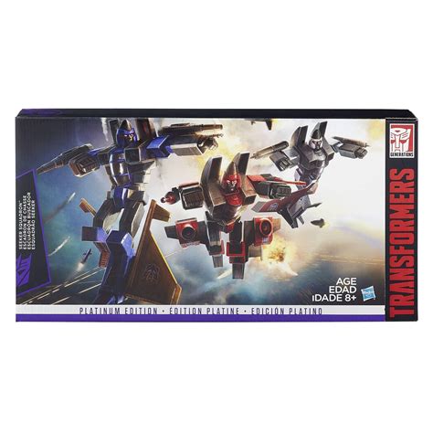 Transformers Platinum Edition Seeker Squadron Coneheads Dirge Ramjet ...