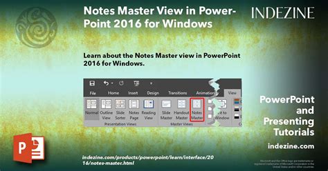 PowerPoint Notes Master 的图像结果
