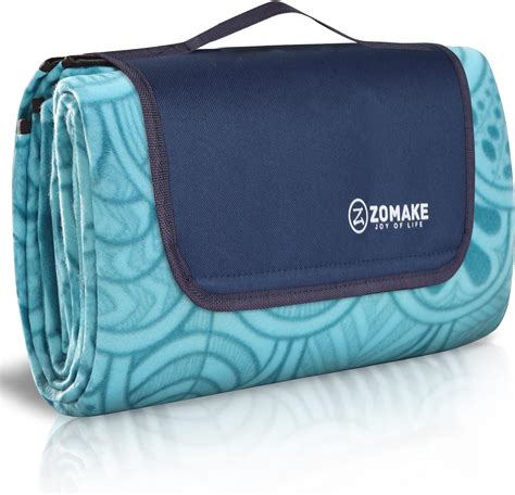 ZOMAKE Large Picnic Blanket Waterproof 200 x 200,Outdoor Picnic Mat ...
