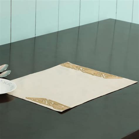 Buy Topaz Embellished Placemat from Home Centre at just INR 199.0