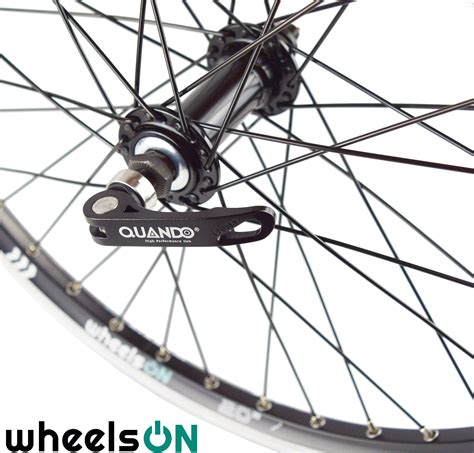 wheelsON 20 inch Front Wheel Folding Bike Rim-Brakes 36H Black Quick ...