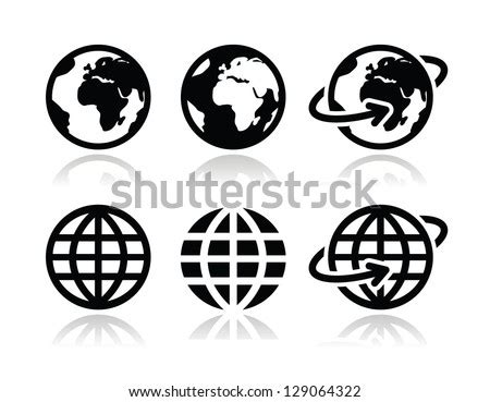 Globe Vector Image Simple 的图像结果