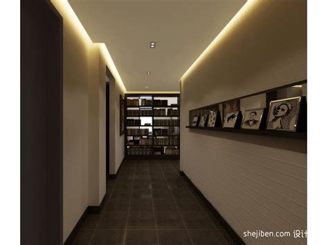 办公区走廊设计 – 设计本装修效果图
