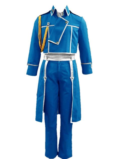 Buy CosplayLife Fullmetal Alchemist Colonel Roy Mustang Lieutenant Riza ...