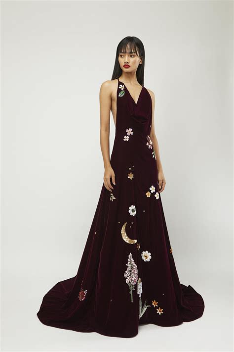 Backless Cowl Neck Gown – Gauri and Nainika