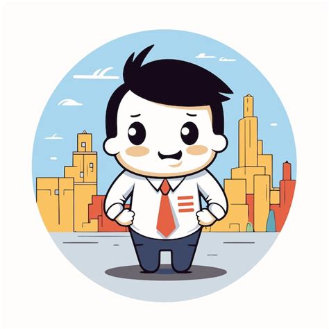 Business Man Cartoon Background Vector 的图像结果