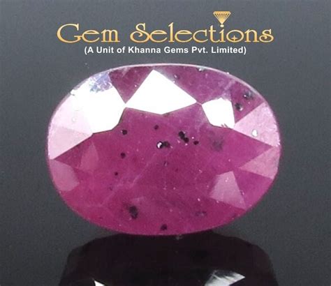 10.06 Ratti Natural Neo Burma Ruby with Govt. Lab Certificate-(4551 ...