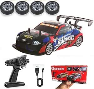 Madhavdarshan 2.4GHz RC Drift Caar – 4WD High-Speed Racing Caar with ...