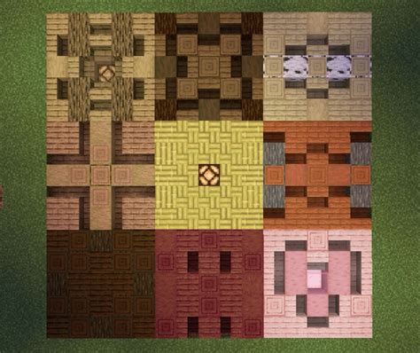 Minecraft Spruce Floor Designs
